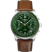 Zeppelin 7614-4 LZ126 Los Angeles Chronograph Mens Watch 43mm 5ATM