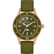 Bulova 98A324 MIL-SHIPS Bronze green - Férfi karóra