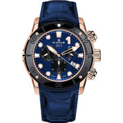 Edox 10242-TINR-BUIRN CO-1 chronograph 45mm 100ATM