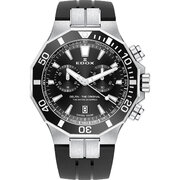 Edox 10112-3NCA-NIN Delfin Chronograph Mens Watch 43mm 20ATM
