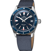 Edox 80131-3BUC-BUICO Skydiver Automatic + 2nd strap Ladies Watch 38mm 30ATM