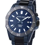 Jacques Lemans 1-2222B Hybromatic Mens Watch 42mm 20ATM