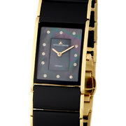 Jacques Lemans 1-1940J Dublin Ceramic ladies 24 x 28 mm