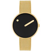 Picto 34087-0914G Black 34mm 5ATM Picto 34087-0914G Black 34mm 5ATM