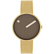 Picto 34001-0914G Mocha Brown 34mm 5ATM Picto 34001-0914G Mocha Brown 34mm 5ATM