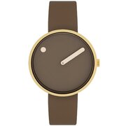 Picto 34001-4614G Mocha Brown 34mm 5ATM Picto 34001-4614G Mocha Brown 34mm 5ATM