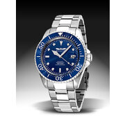Perigaum Pro-Diver P-1308-SS-BL Automatic Silver Blue 43mm 200M Perigaum Pro-Diver P-1308-SS-BL Automatic Silver Blue 43mm 200M