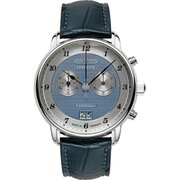 Zeppelin 8584-3 Mens Watch Friedrichshafen Chronograph 41mm 5ATM 