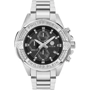 Philipp Plein PWWFA0425 Mens Watch The $kull Chrono 45mm 5ATM 