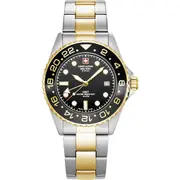 Swiss Alpine Military 7052.1142 Mens Watch Nautilus GMT 42mm 10ATM 