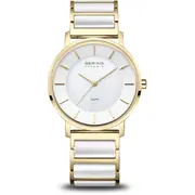 Bering 19535-714 Ladies Watch Solar Ceramic 35mm 3ATM 