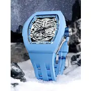 Tsar Bomba TB8218(1+2)FKM-02PK/LTBU Mens Watch Atomic Twin Interchangeable Automatic Watch 45mm 10ATM 