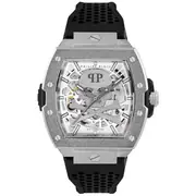 Philipp Plein PWJFA0925 Mens Watch The $keleton Frosted Automatic 44mm 5ATM 