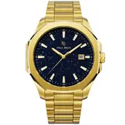 Paul Rich PR-46699 Mens Watch Mercer Aventurine Goldline Blue 40,5 mm 5ATM 