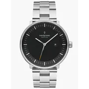Nordgreen PH40SI3LSIBL Mens Watch Philosopher 40mm 3ATM 
