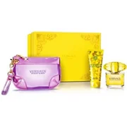 Versace Yellow Diamond Ajándékszett, Eau de Toilette  90ml + Body Milk 100ml + kozmetikai táska