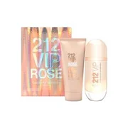 Carolina Herrera 212 VIP Rose Ajándékszett, Eau de Parfum 80ml + Body Milk 100ml (Travel set)