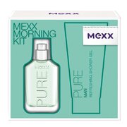 Mexx Pure for Men Ajándékszett, Eau de Toilette 30ml + SG 50ml