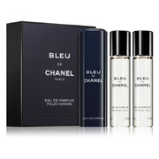 Chanel Bleu de Chanel Eau de Parfum, 3x20ml (1x tölthető+ 2x töltet)
