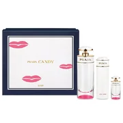Prada Candy Kiss Ajándékszett, Eau de Parfum 80ml + Eau de Parfum 7ml + Testápoló 75ml