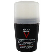 Deodorant for sensitive skin 48H Homme Deo roll-on (Anti-Transpirant Extra Sensitive) 50 ml