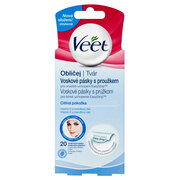 Cold wax strips for the face for sensitive skin 20 pcs