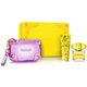 Versace Yellow Diamond Ajándékszett, Eau de Toilette  90ml + Body Milk 100ml + kozmetikai táska