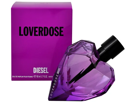 Diesel loverdose eau de parfum parfémovaná voda 50ml rozbalený produkt - diesel-loverdose-parfemova-voda-s-rozprasovacem