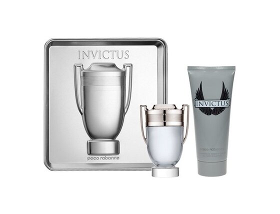 Paco rabanne invictus darčeková sada, toaletná voda 50ml + sprchový gél 100ml - Paco Rabanne Invictus Darčeková sada 50ml