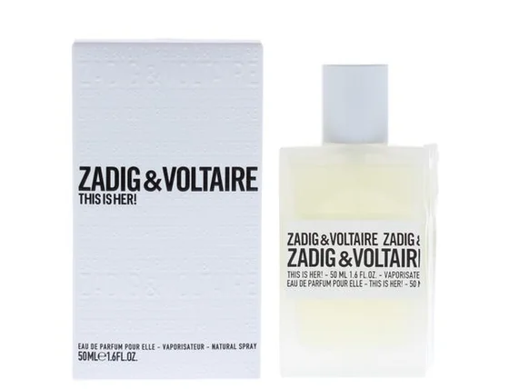 Zadig&voltaire this is her parfémovaná voda 50ml, rozbalený - zadig--voltaire-this-is-her-50ml-edp