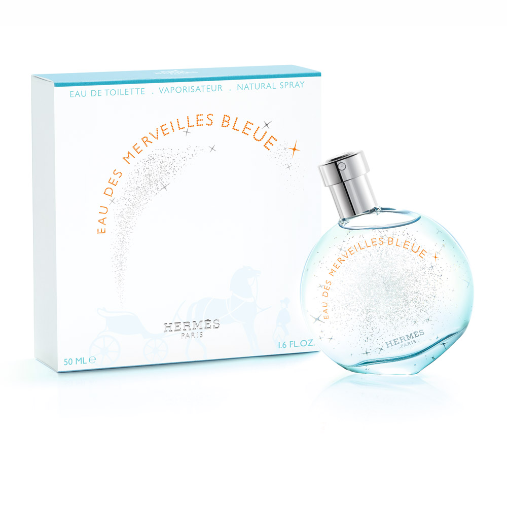 Hermes Eau des Merveilles Bleue Eau de Toilette, 50ml